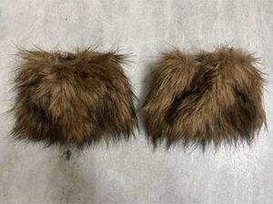 fur leg warmers