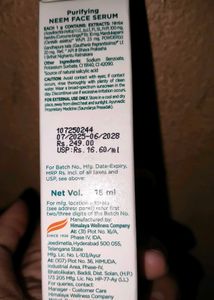 Himalaya Purifying Neem Face Serum