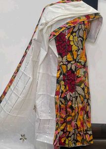 Floral Mul Cotton Suit Set
