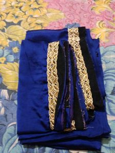 Elegant Blue Saree