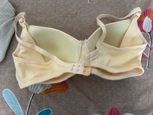 Padded Cream Bra