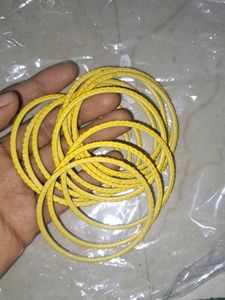 Yellow Bangles Set