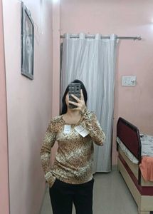 Tiger Print Top