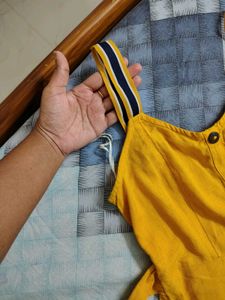 Mustard Yellow Midi Dress