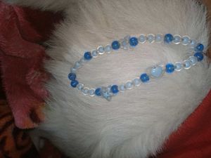 Blue Beaded Bracelet