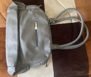 Grey handbag