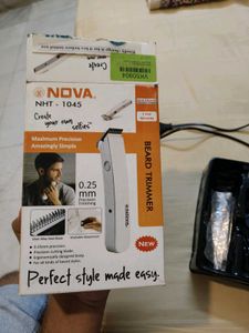 NOVA Trimmer with all accessories