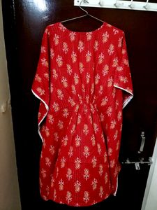 Spring Red Kaftan