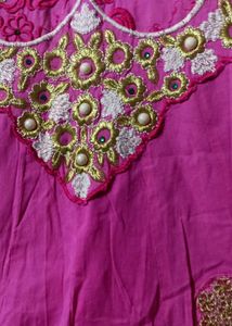 Beautiful Pink Flared Kurti