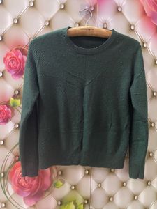 Green Knit Sweater