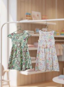 Two Cute Floral Dress From Zudio