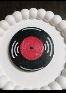Handmade Record fridge magnet 🧲