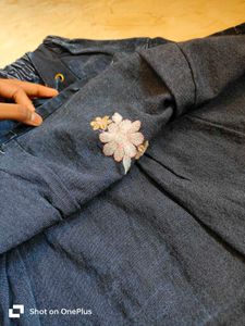 Cute Denim Skirt For Kids 🫐🩷🩵✨