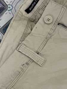 Zudio Cargo Pants Beige