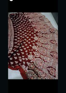Unstitched Bridal Lehenga Choli