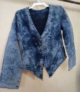 Denim Stone Wash Jacket
