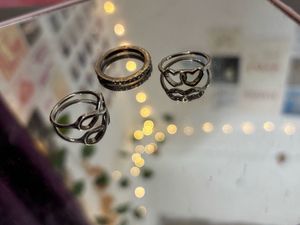 Silver Ring Set