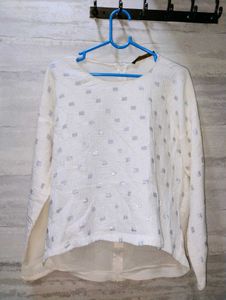 White Ethnic Top