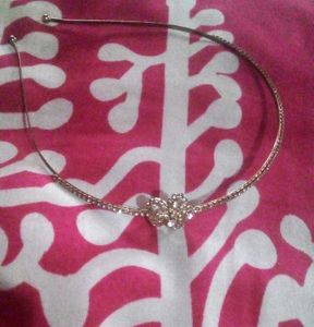 Rhinestone Flower Headband