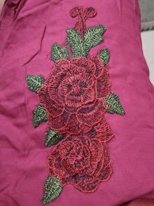Off-Shoulder Maroon Bodycon Dress.
