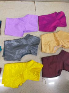 7 Polysilk + 2 Brocade Blouse