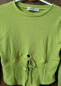 Bershka Ribbed Top