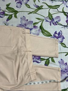 Forever-21 Nude Slim Pants
