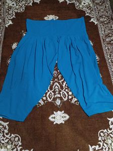 Blue Harem Pants
