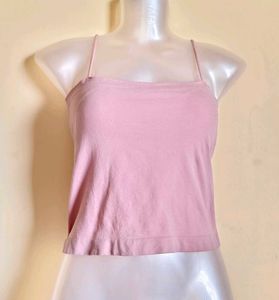 🎁Buy 2 Get 1 Free🎁Pink Spaghetti Papped Top