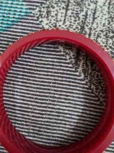 Red &amp; Gold Bangle Set