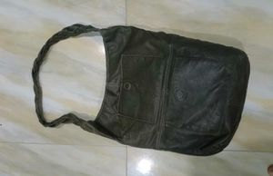 Leather Hobo Bag