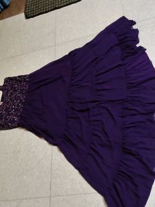 Elegant Purple Dress