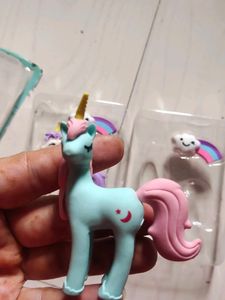 unicorn horse eraser or rubber for kids..it&#39;s brand new..only the other packing brand paper is missing.its not at all used