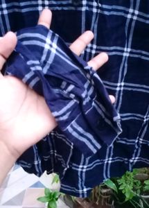 ⛔SALE⛔💥PRICE DROP💥Navy Blue Checked Shirt
