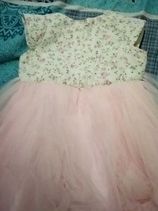 Cute Floral &amp; Tulle Party Dress