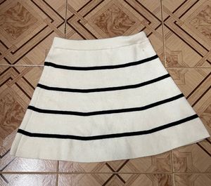 Zara Striped Mini Skirt