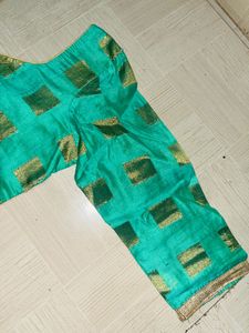 Elegant Teal &amp; Gold Indian Salwar Kameez Suit