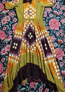 Stylish Multi Colour Gown 👍