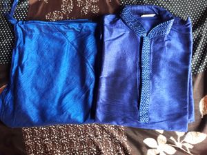 Navy Blue Kurta Pajama