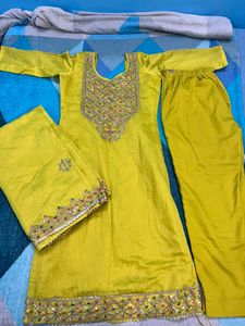 Haldi Kurta Set