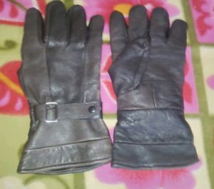 Leather Hand Gloves For Man