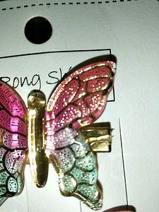 Butterfly Hair Clips