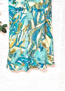 Floral Print Skirt