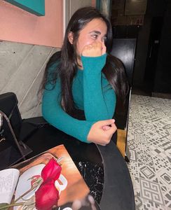 Stylish Green Knit Sweater