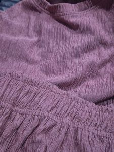 Mauve Two-Piece Co-ord Set