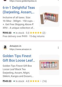 Collection Of Indian Teas