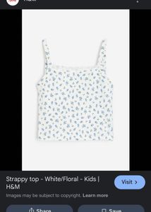 Floral Print Cami Top