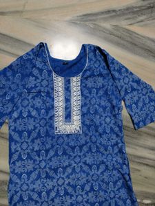 Beautiful Blue Kurta Pant Set 💙💙