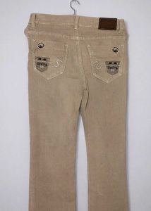 SiKON Khaki Bootcut Jeans Waist 27 (XS)