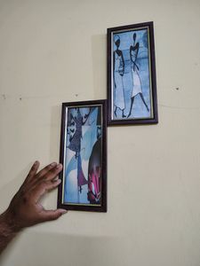 wall decor😍🔥 woll painting with frame no flaws